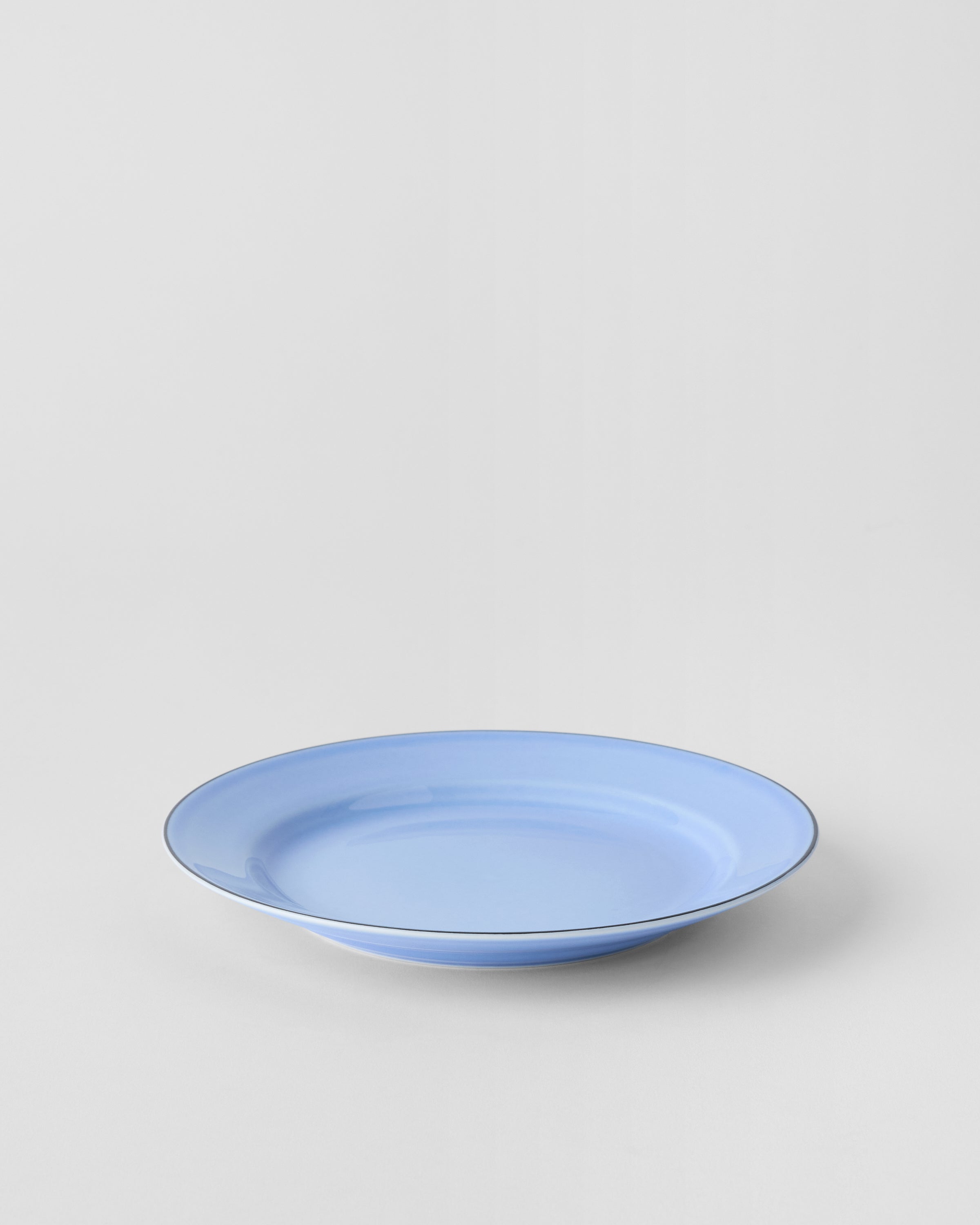 Natur Blåbärsblå, Tallrik 18 cm med bräm