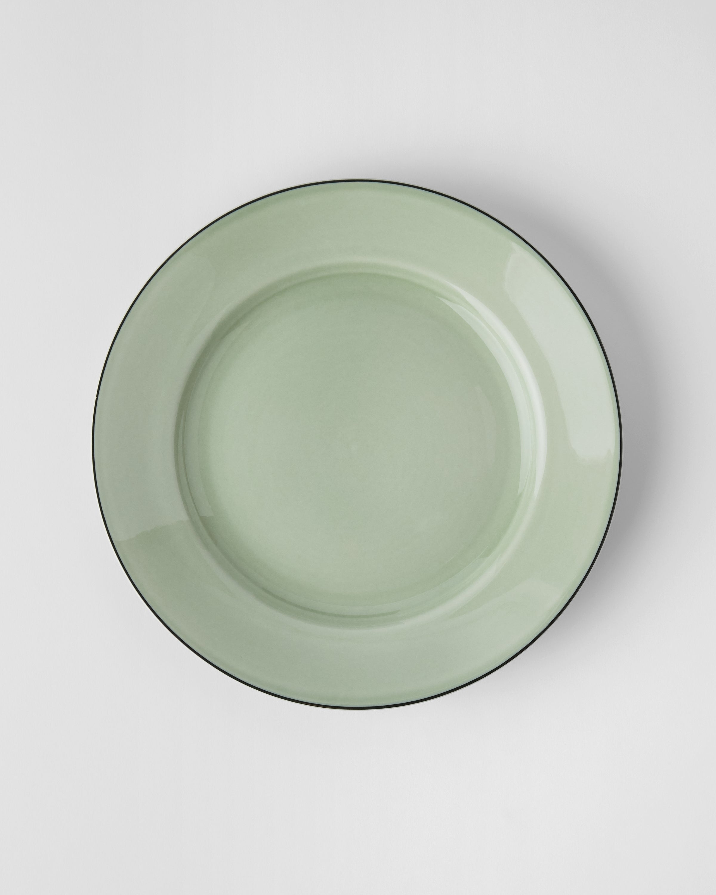Natur Krusbärsgrön, Tallrik 22 cm med bräm