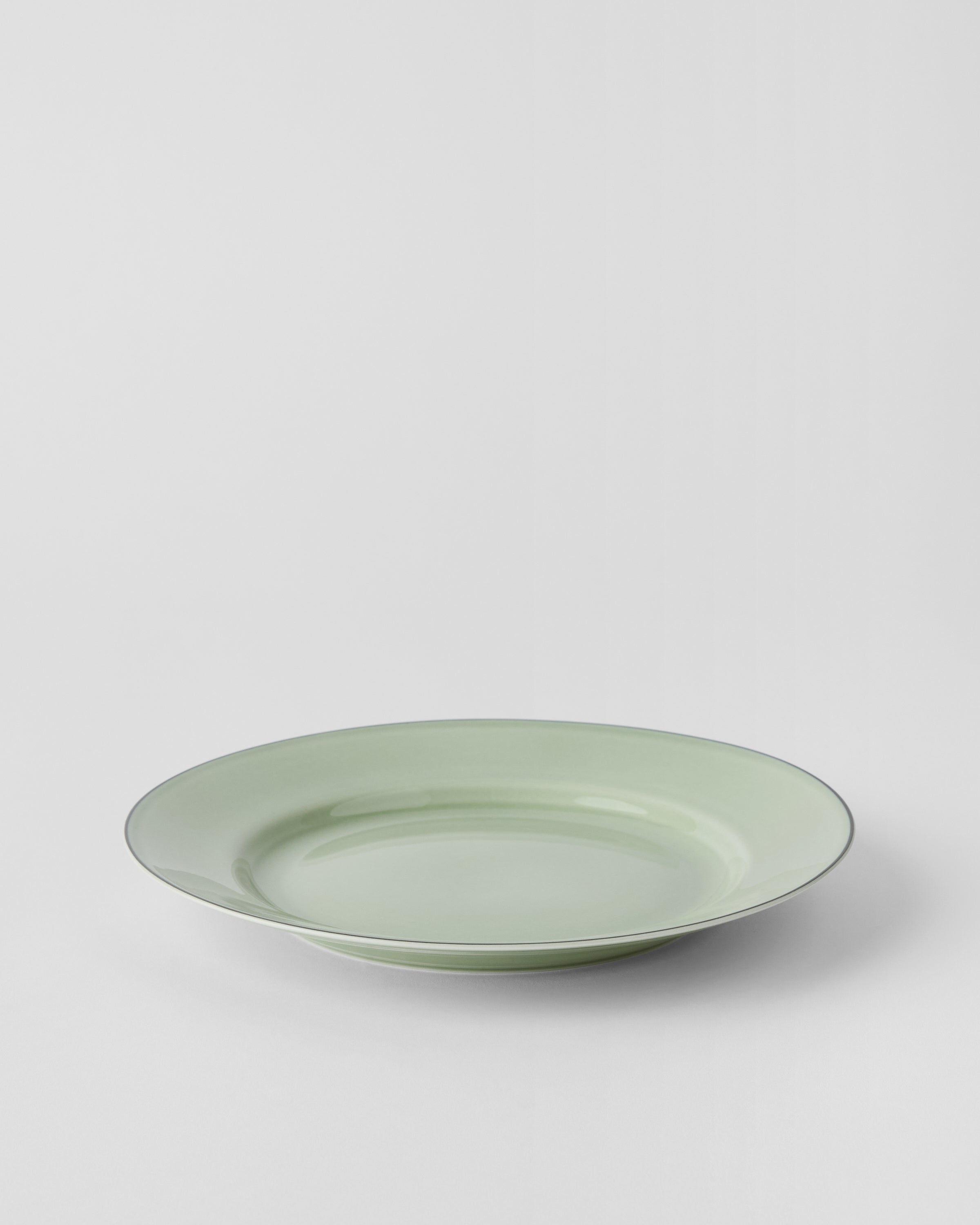 Natur Krusbärsgrön, Tallrik 22 cm med bräm