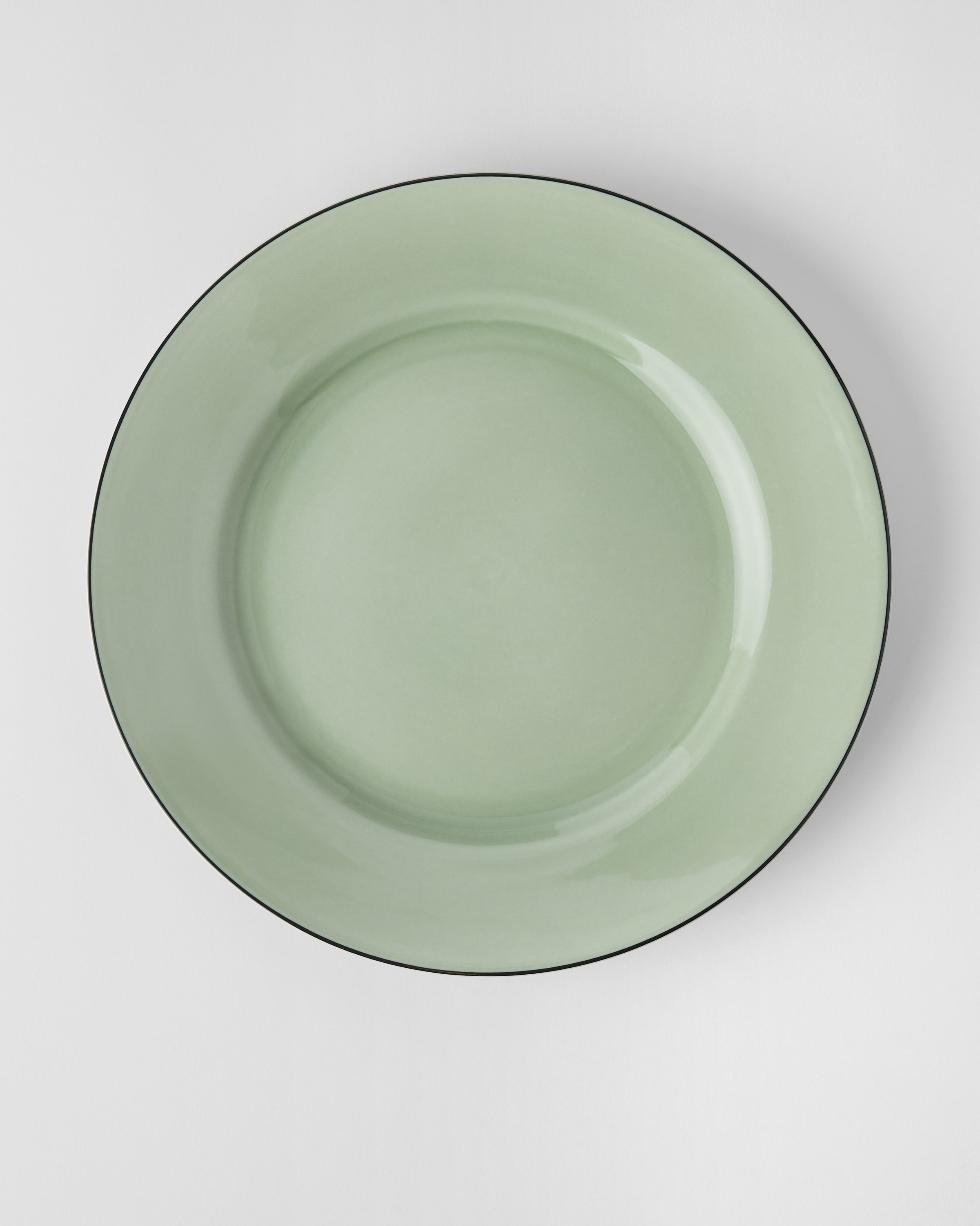 Natur Krusbärsgrön, Tallrik 28 cm med bräm