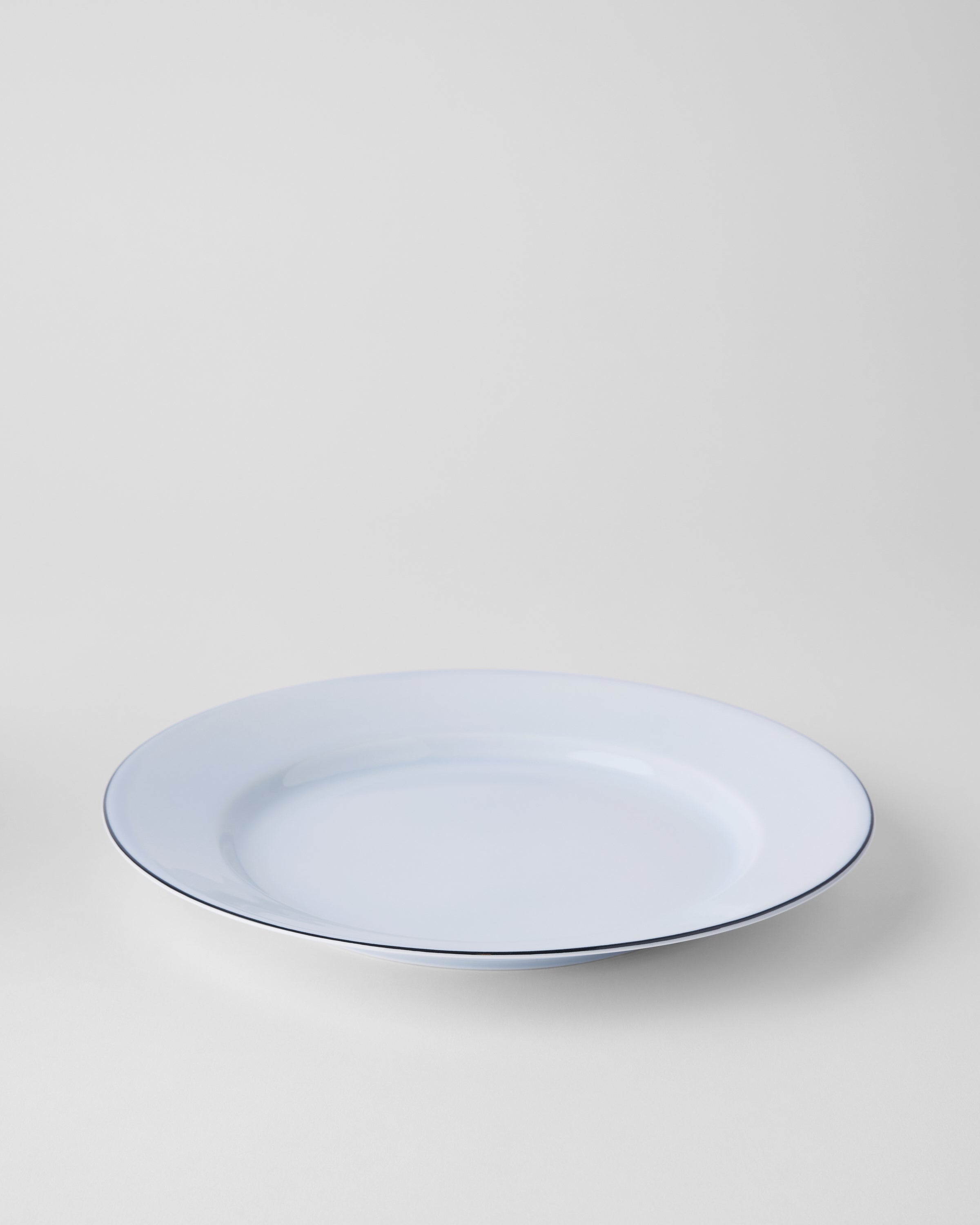 Natur Lavendelblå, Tallrik 24 cm med bräm