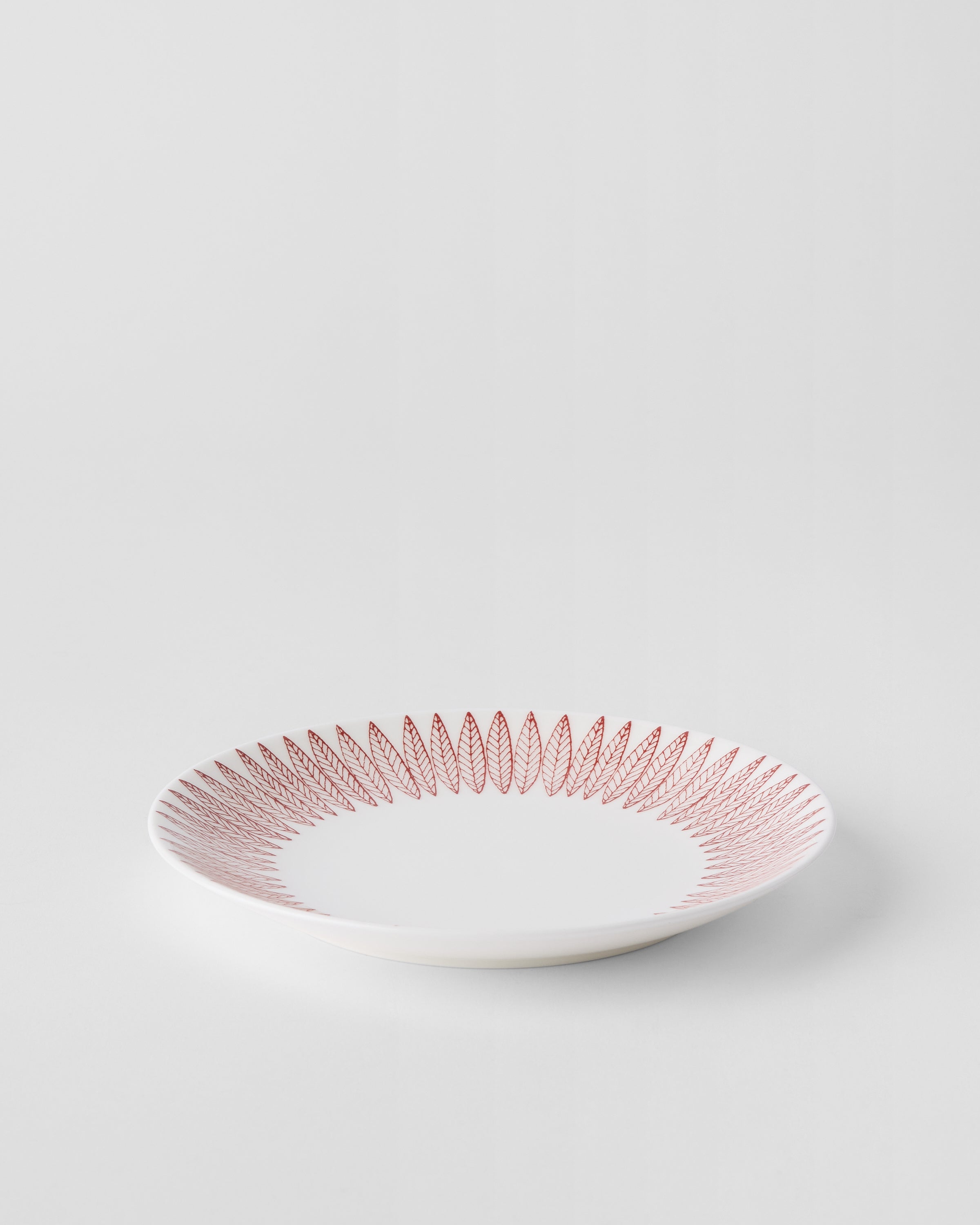 Röd Salix, Tallrik 18 cm